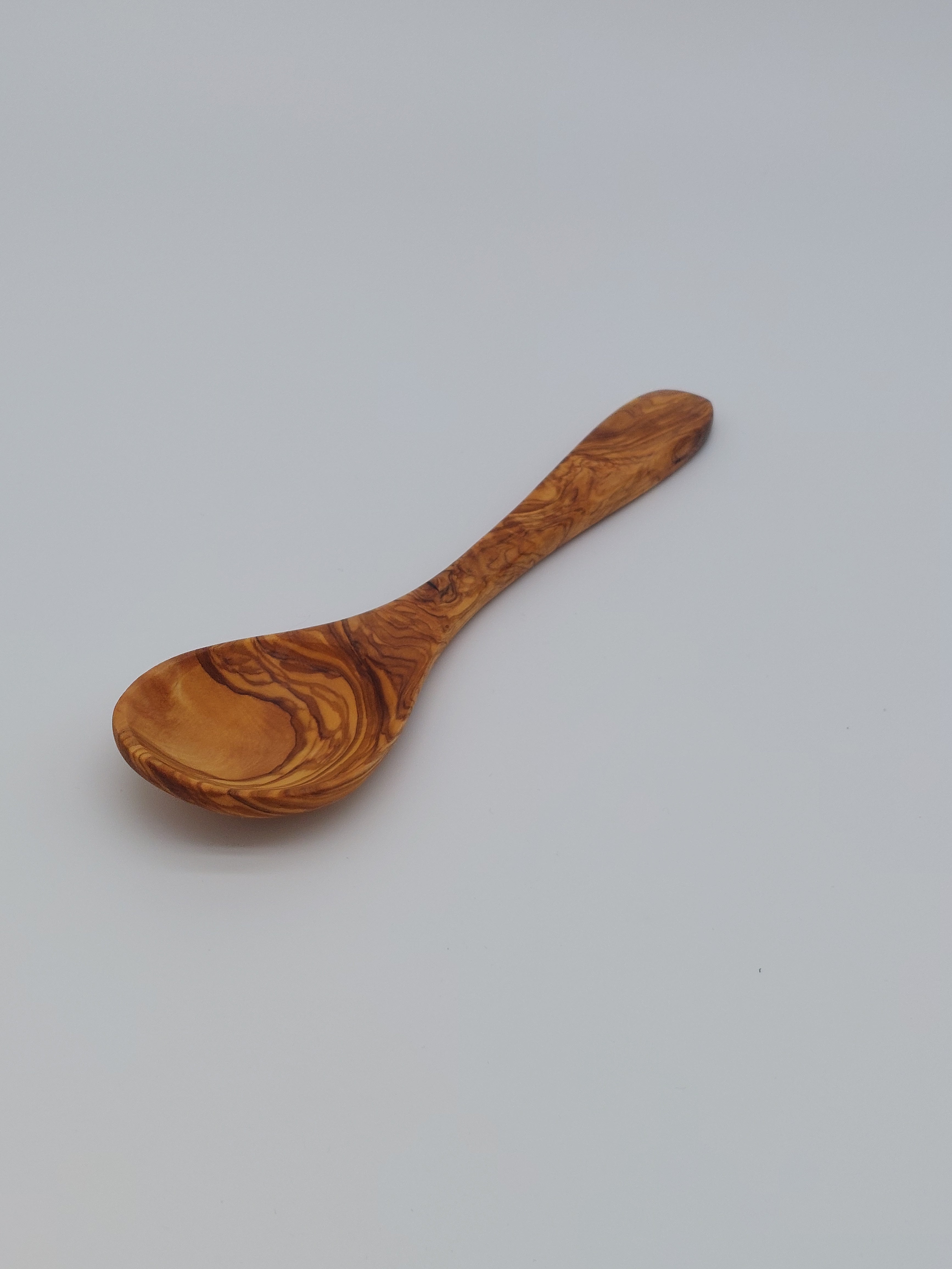 Olivenholz Rührlöffel handgefertigt (24 cm lang)