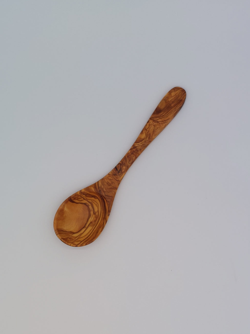 Olivenholz Rührlöffel handgefertigt (24 cm lang)