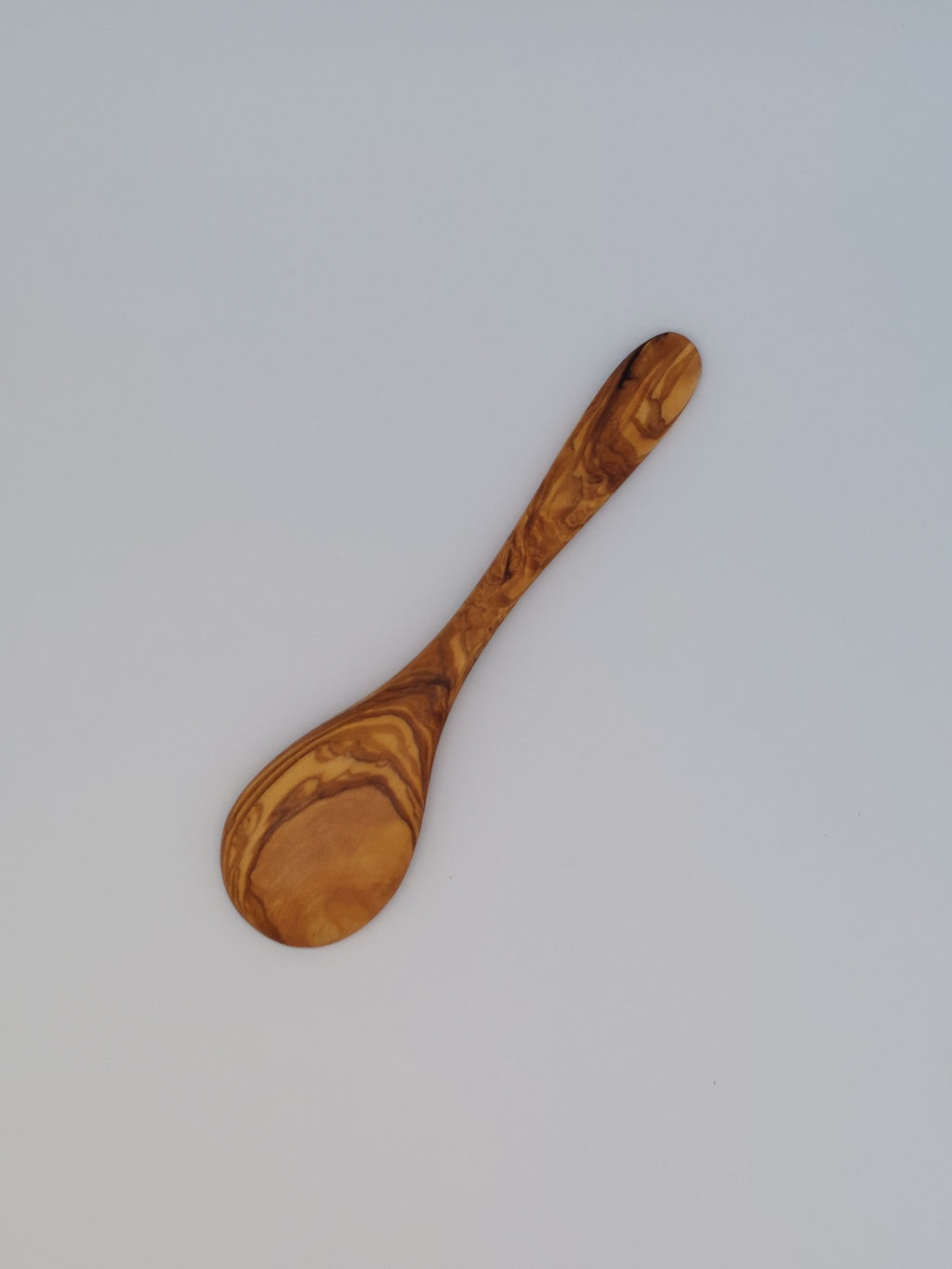 Olivenholz Rührlöffel handgefertigt (24 cm lang)