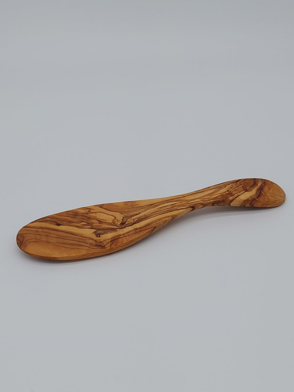 Olivenholz Tortenmesser & Spatel handgefertigt (25 cm)