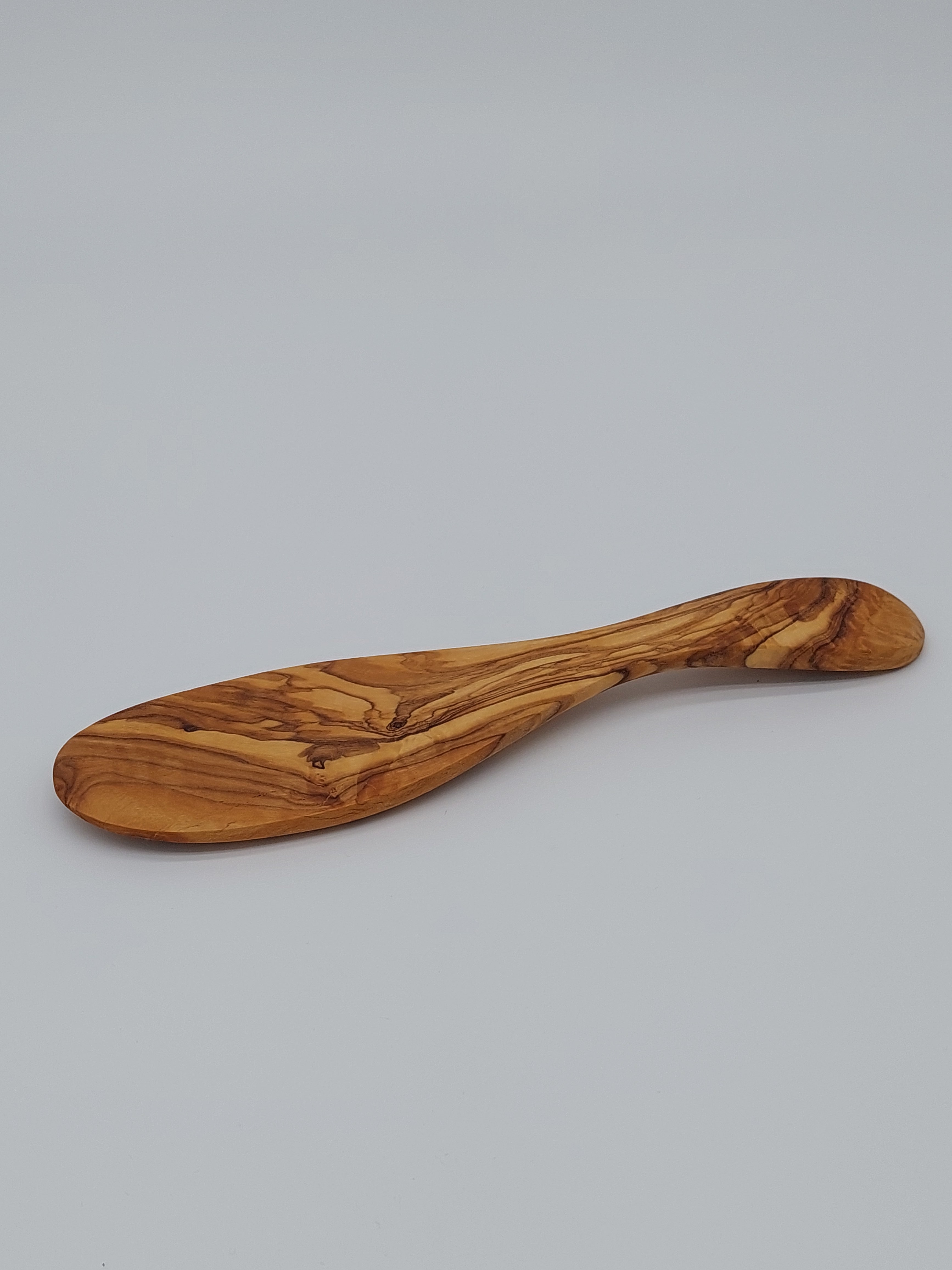 Olivenholz Tortenmesser & Spatel handgefertigt (25 cm)
