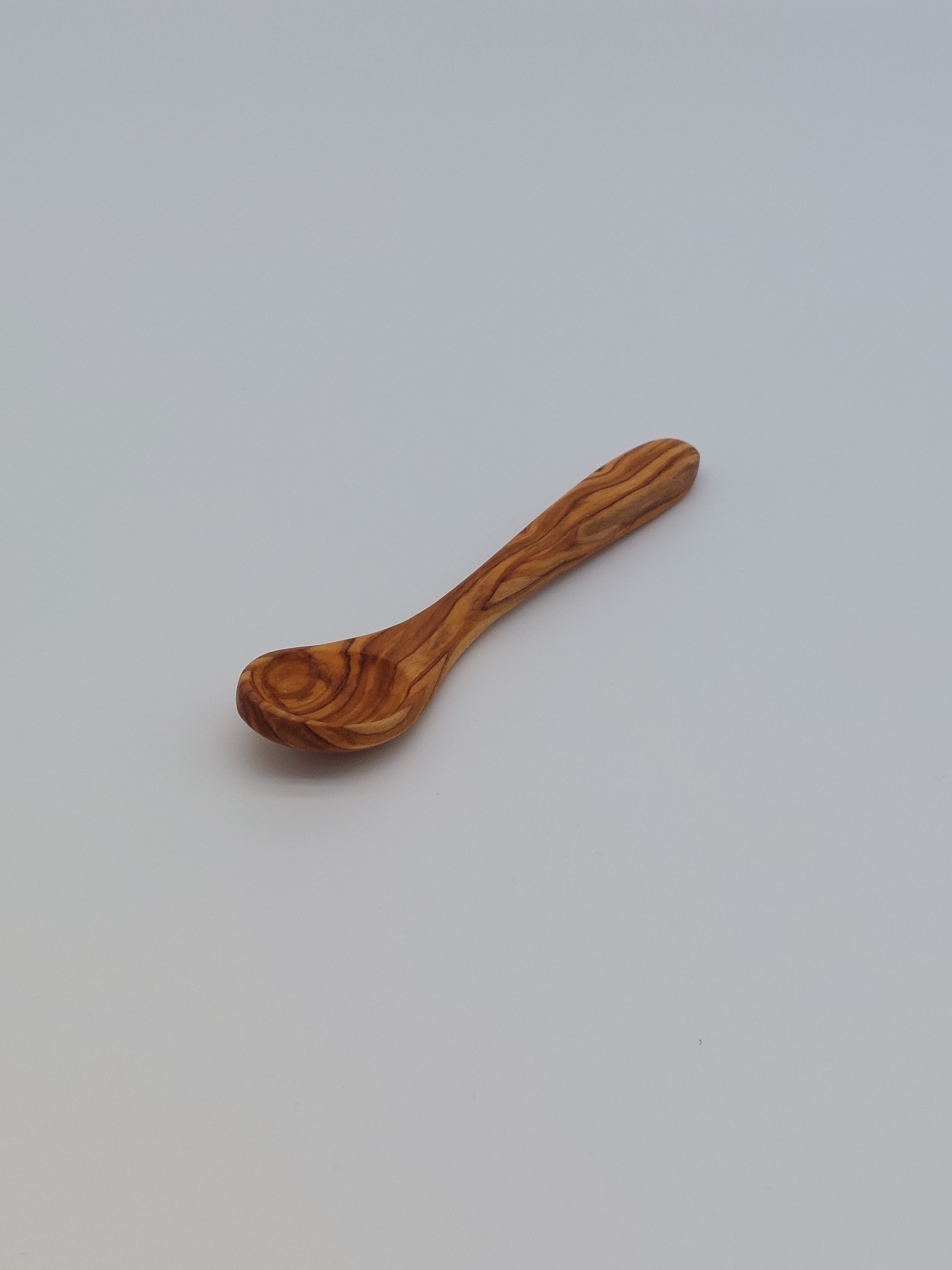 Olivenholz Marmeladenlöffel handgefertigt (14 cm)