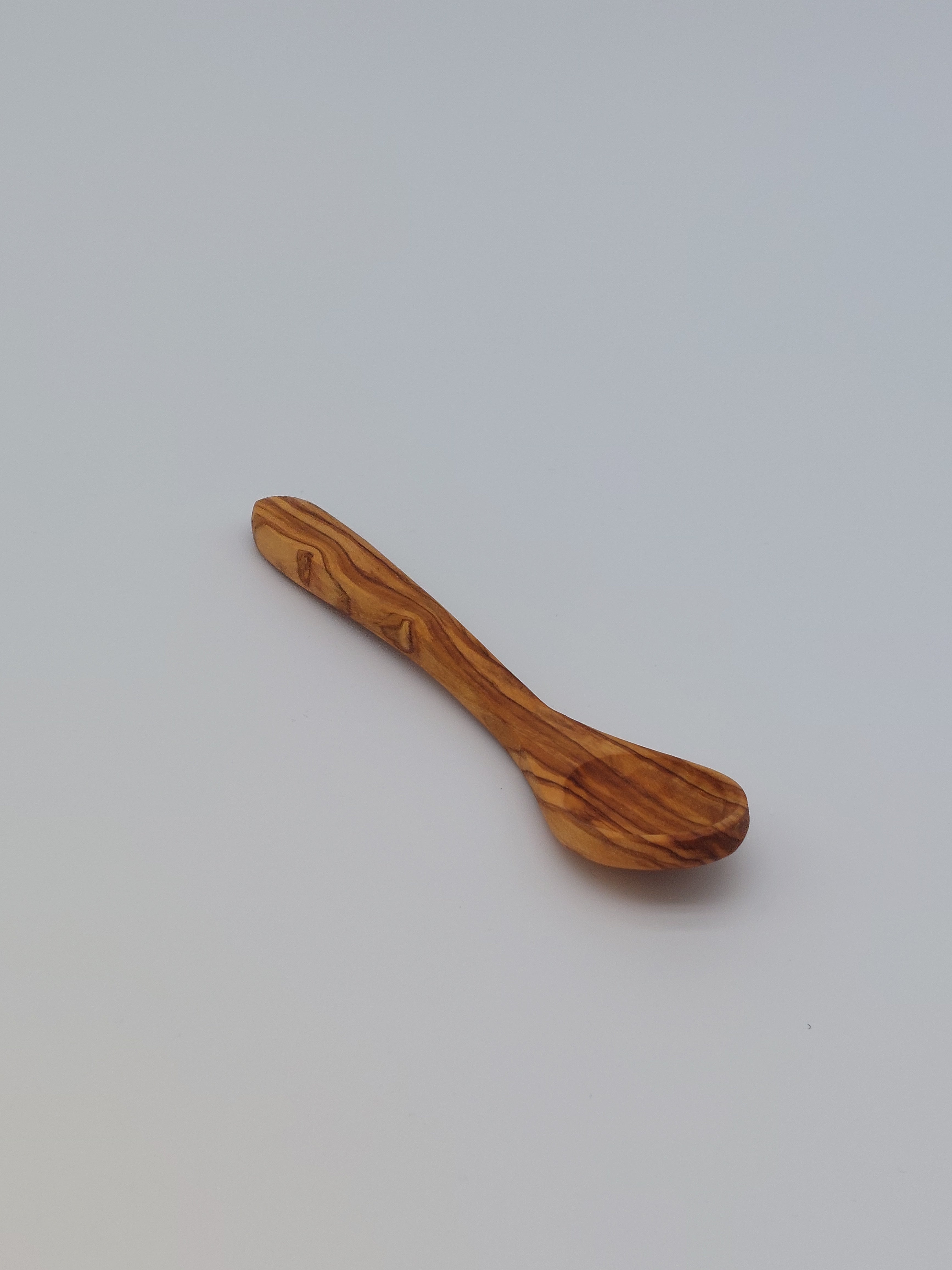 Olivenholz Marmeladenlöffel handgefertigt (14 cm)