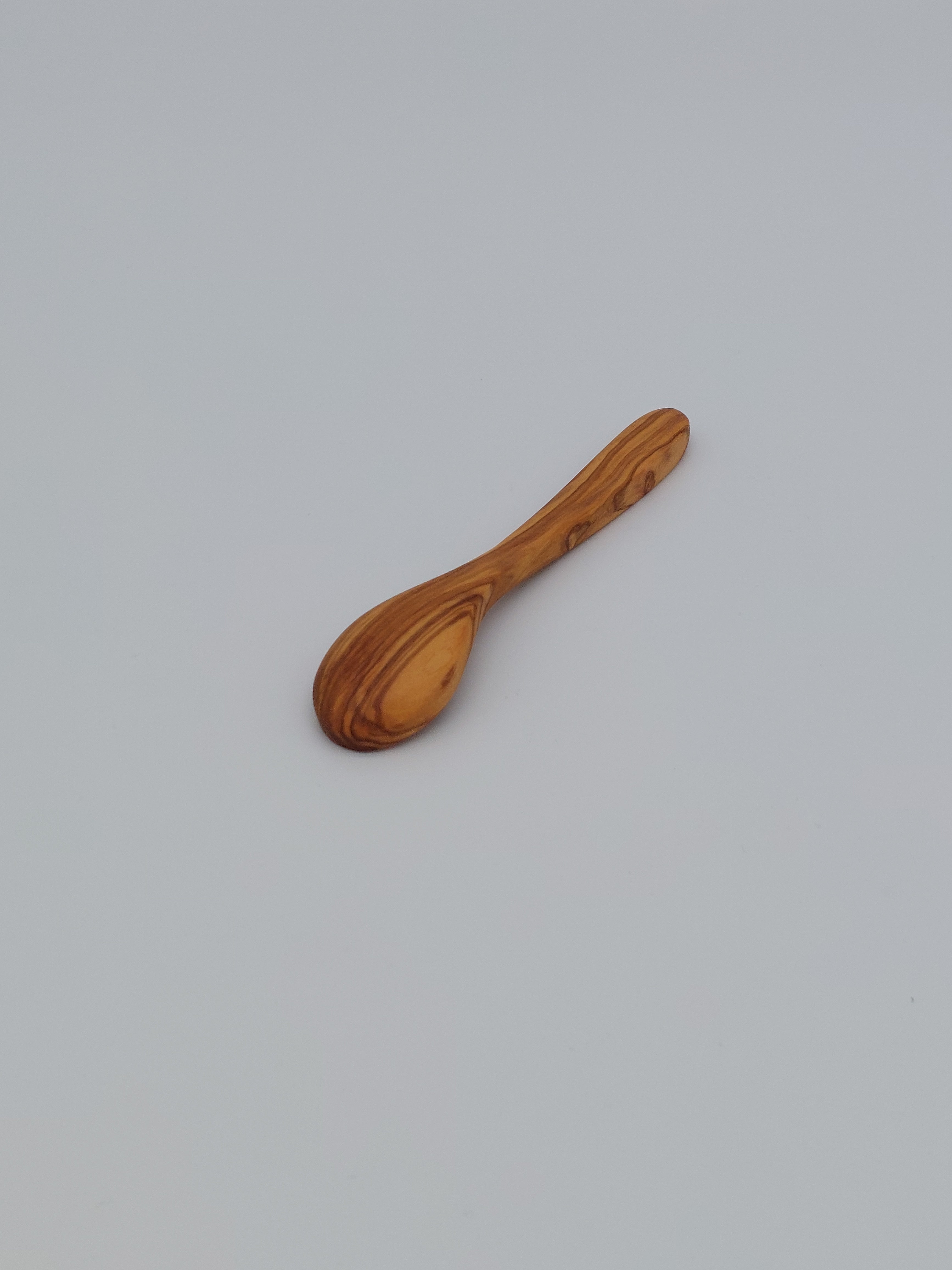 Olivenholz Marmeladenlöffel handgefertigt (14 cm)