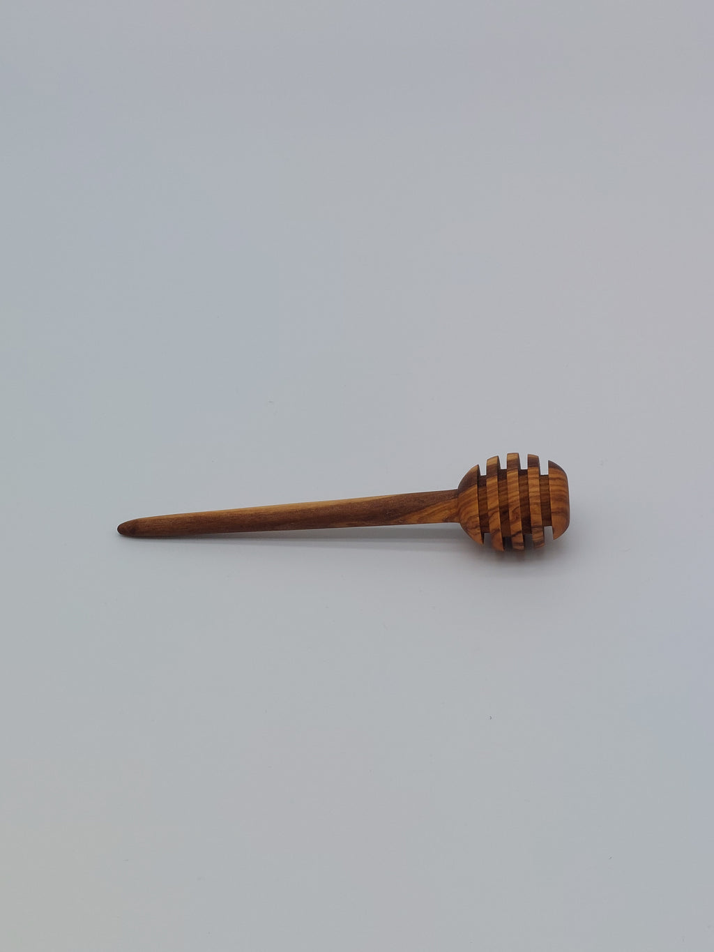 Olivenholz Honiglöffel handgefertigt mit spitzem Stiel  (15 cm)