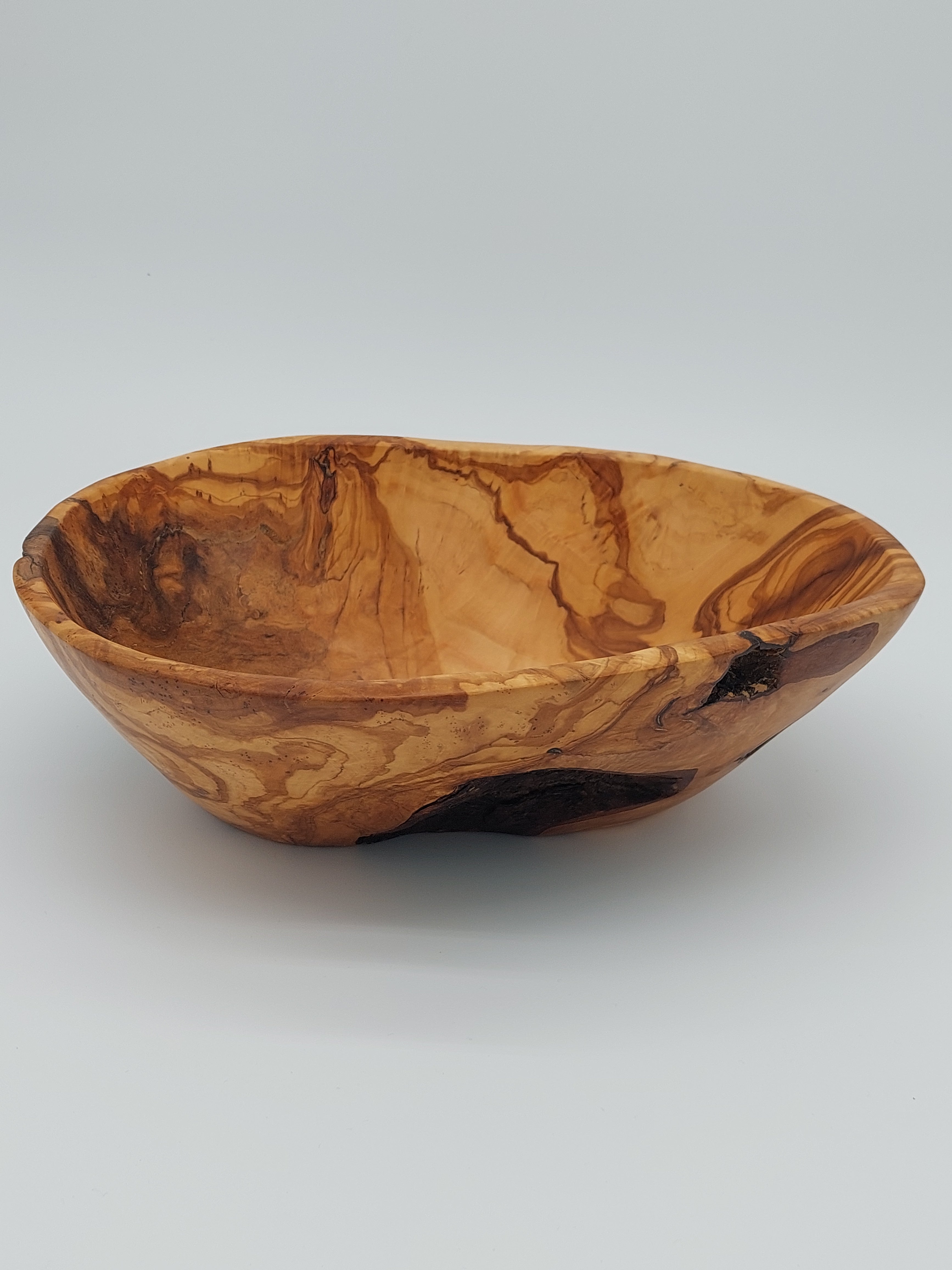 Handgemachte Obstschale rustikal ( 33 x 24 x 12 cm )
