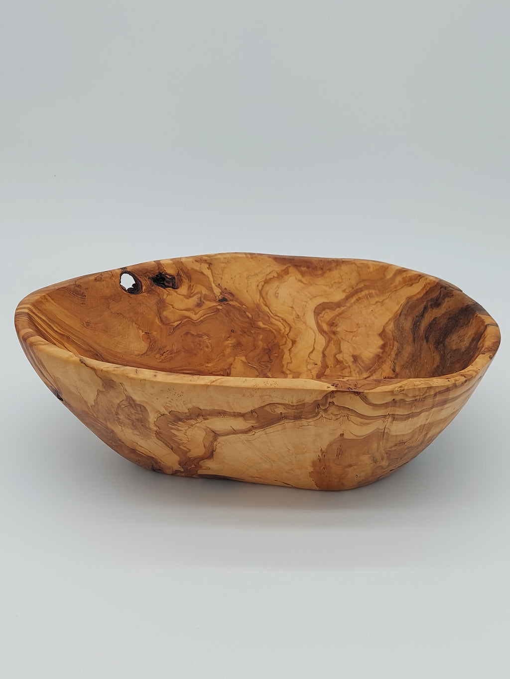 Handgemachte Obstschale rustikal ( 33 x 24 x 12 cm )