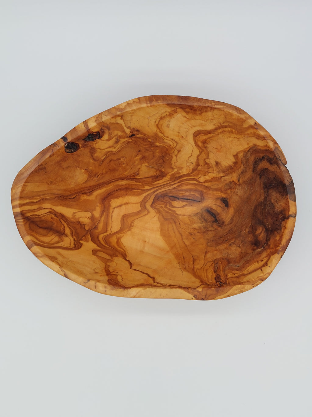 Handgemachte Obstschale rustikal ( 33 x 24 x 12 cm )