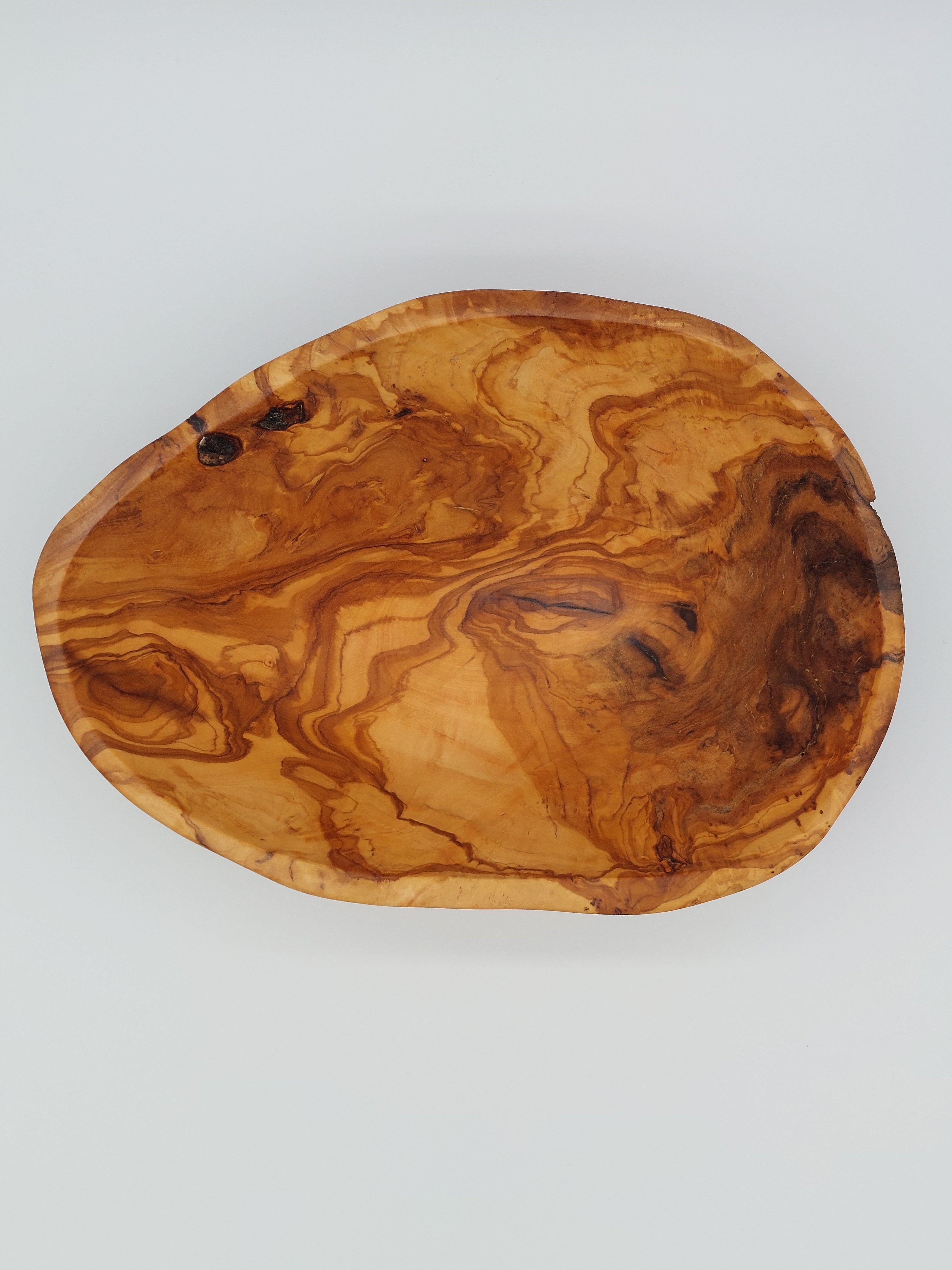 Handgemachte Obstschale rustikal ( 33 x 24 x 12 cm )
