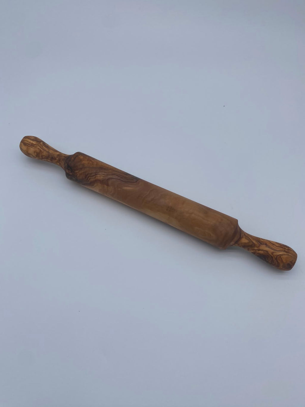 Olivenholz Nudelholz handgefertigt (Teigroller Länge: 40 cm )